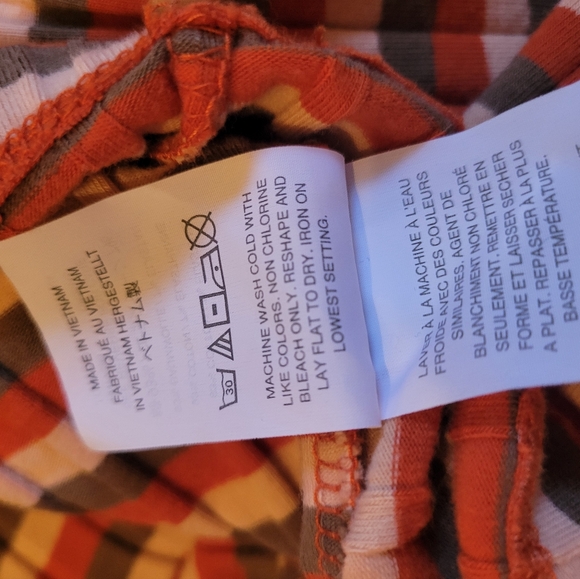 Madewell Striped Long Sleeve Top, Ruffle Mock Turtleneck and Sleeves, NWOT, M - Picture 14 of 14